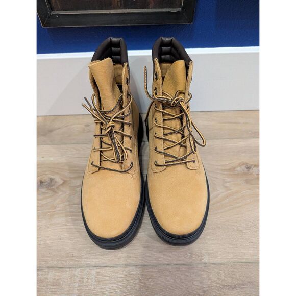 NWOB Timberland Ray City GreenStride Waterproof Boots Women’s 8.5 Wheat Nubuck - Picture 7 of 11